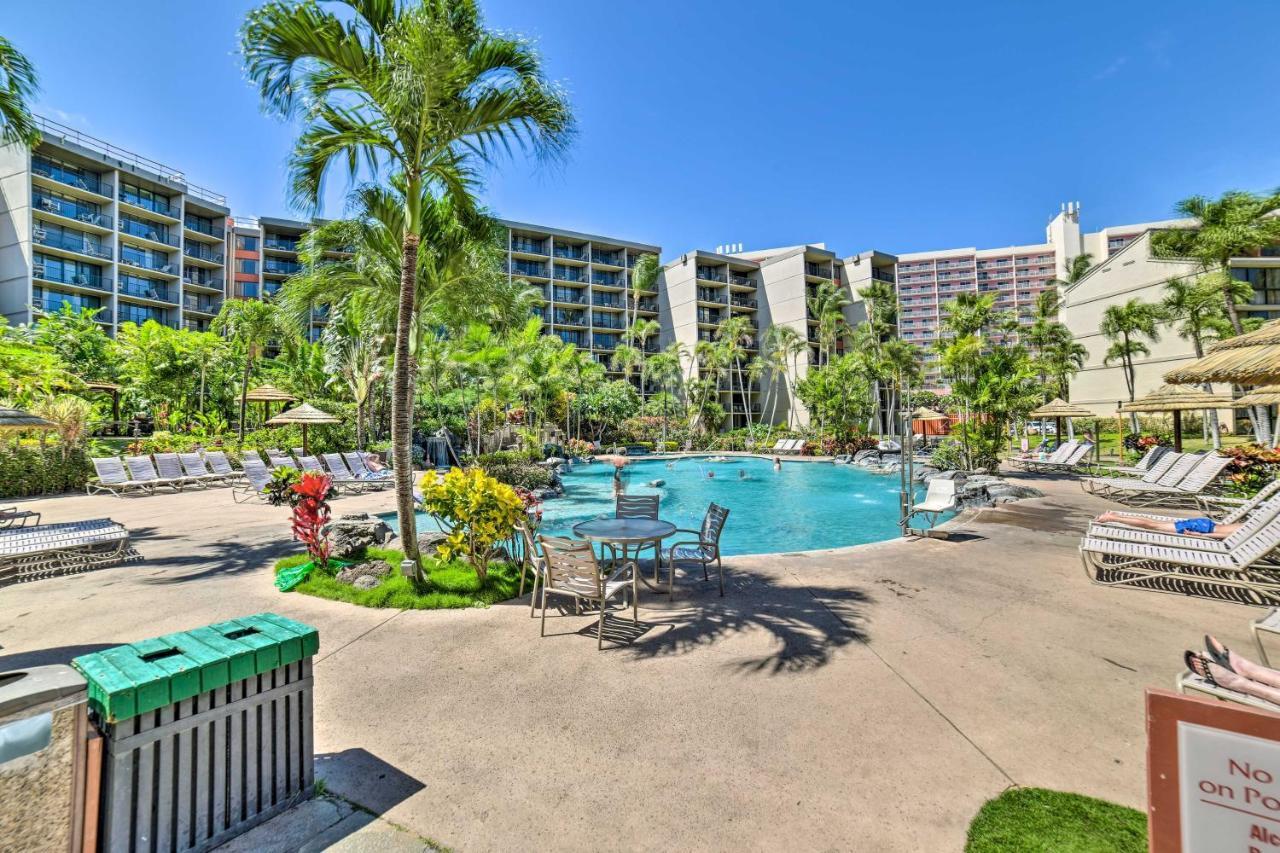 Cute Beachfront Condo With Lanai And Resort Pools Kahana Exterior foto